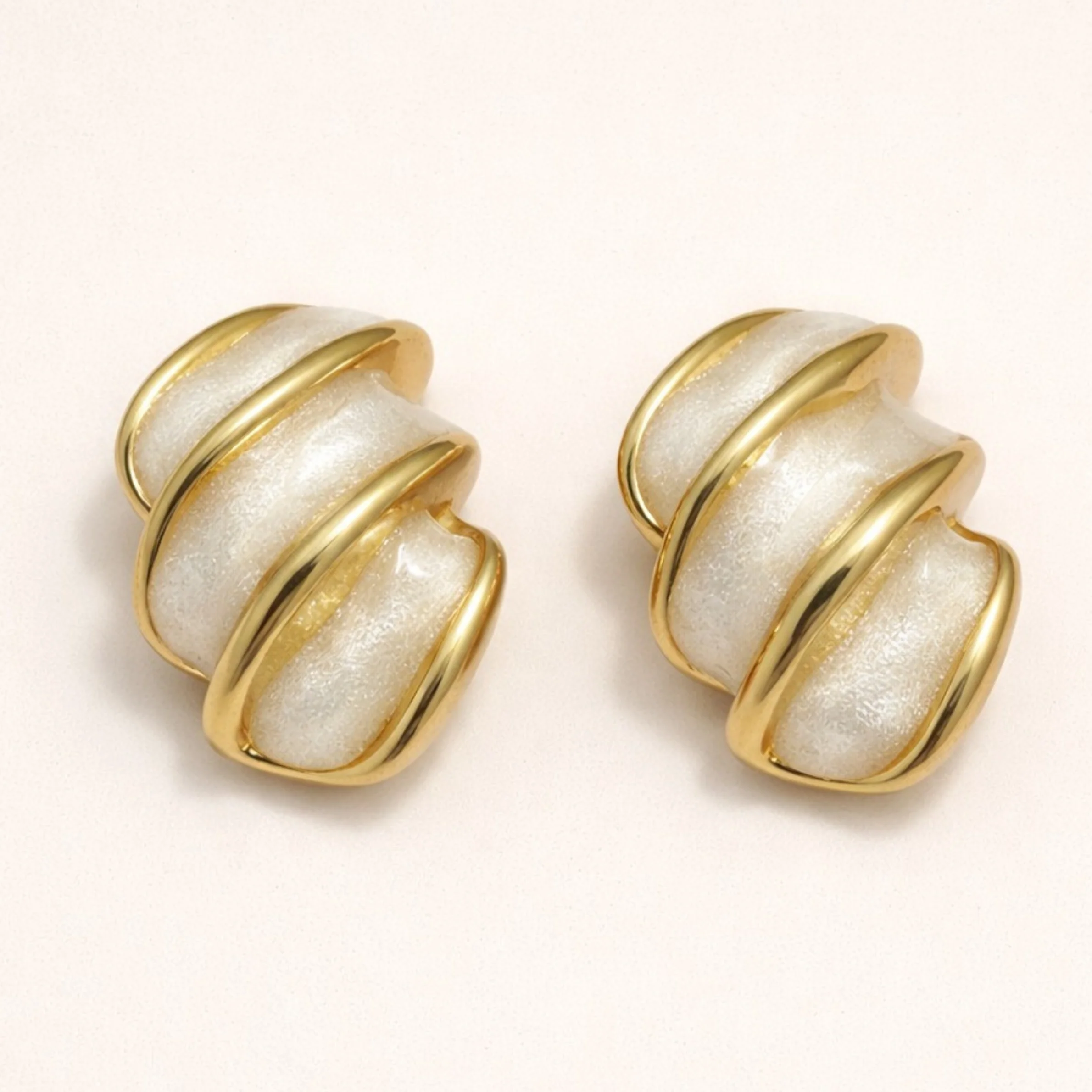 Petal Glow Enamel Studs - Image 6
