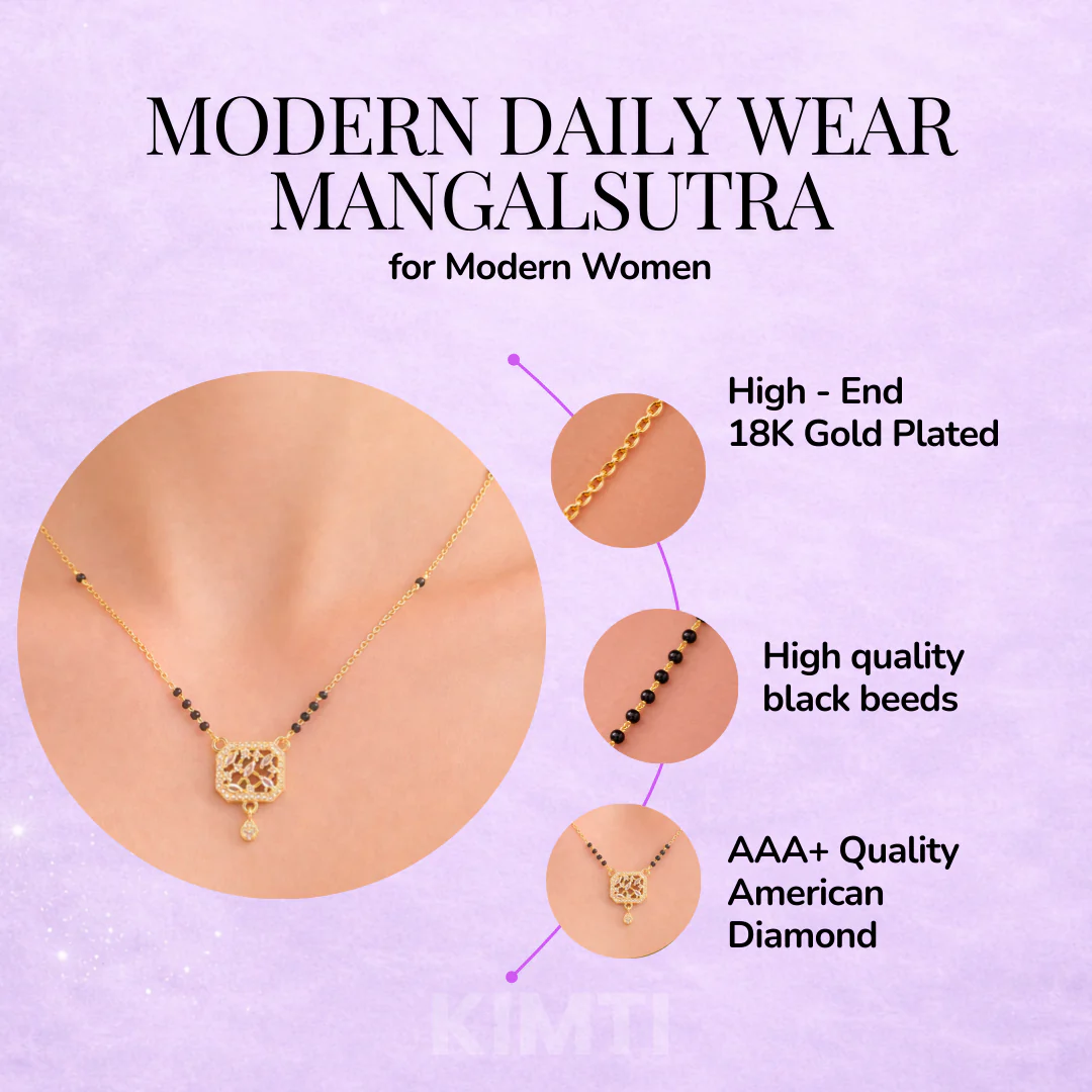 Petite Petal Mangalsutra - Image 2
