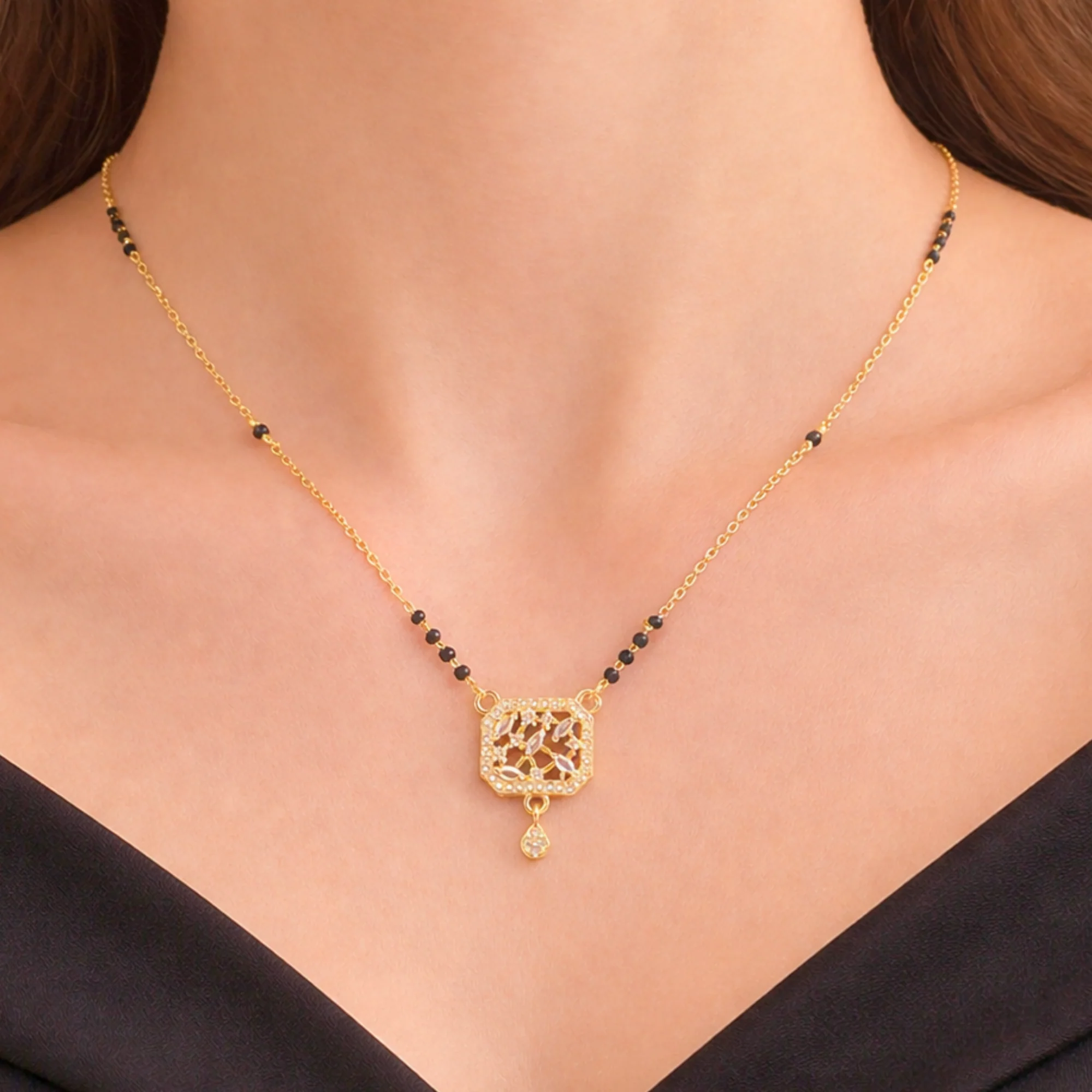 Petite Petal Mangalsutra - Image 7