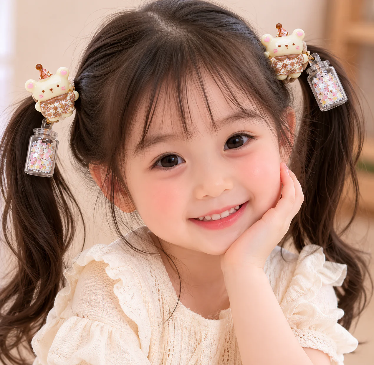 Ponytail Rubber Band For Kids Baby Girl - Image 5