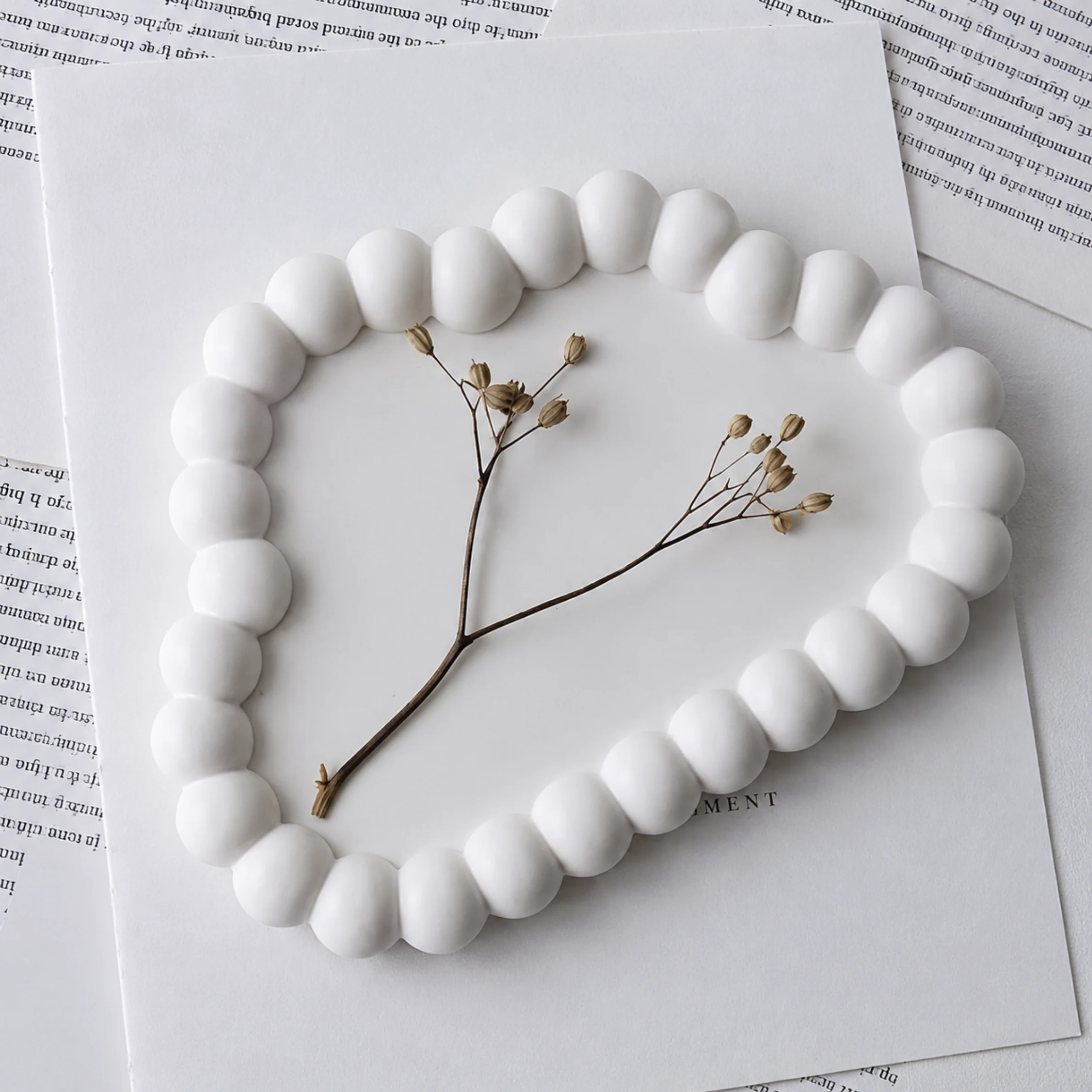 Premium White Catchall Tray for Accessories - Image 2