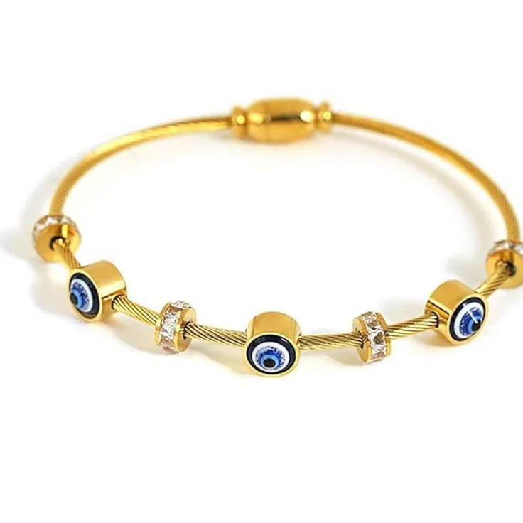 Rs 299 Evil Eye 18K Gold Plated Bracelet
