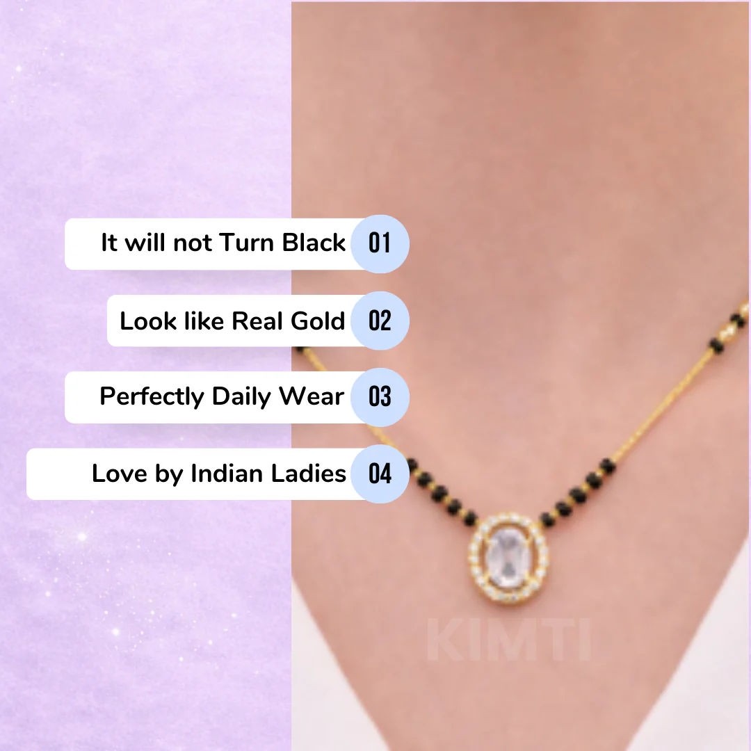 Saavi Oval Grace Mangalsutra - Image 6
