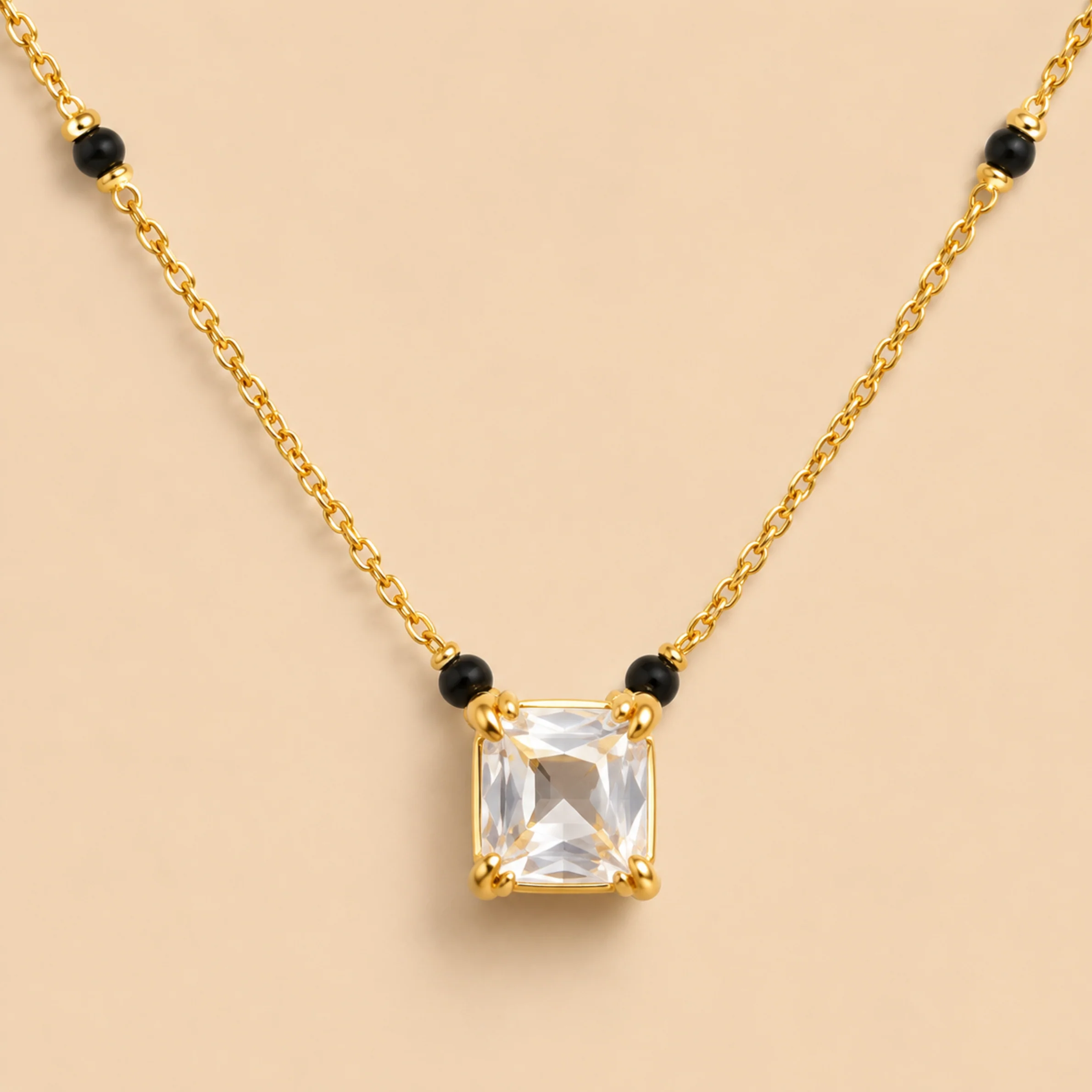 Saavi Solitaire Grace Mangalsutra - Image 3