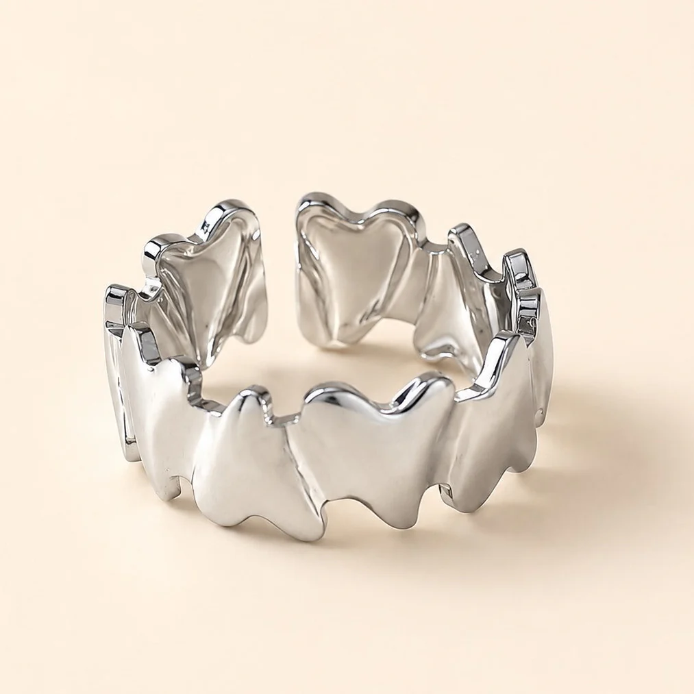Silver Plated Celeste Butterfly Ring