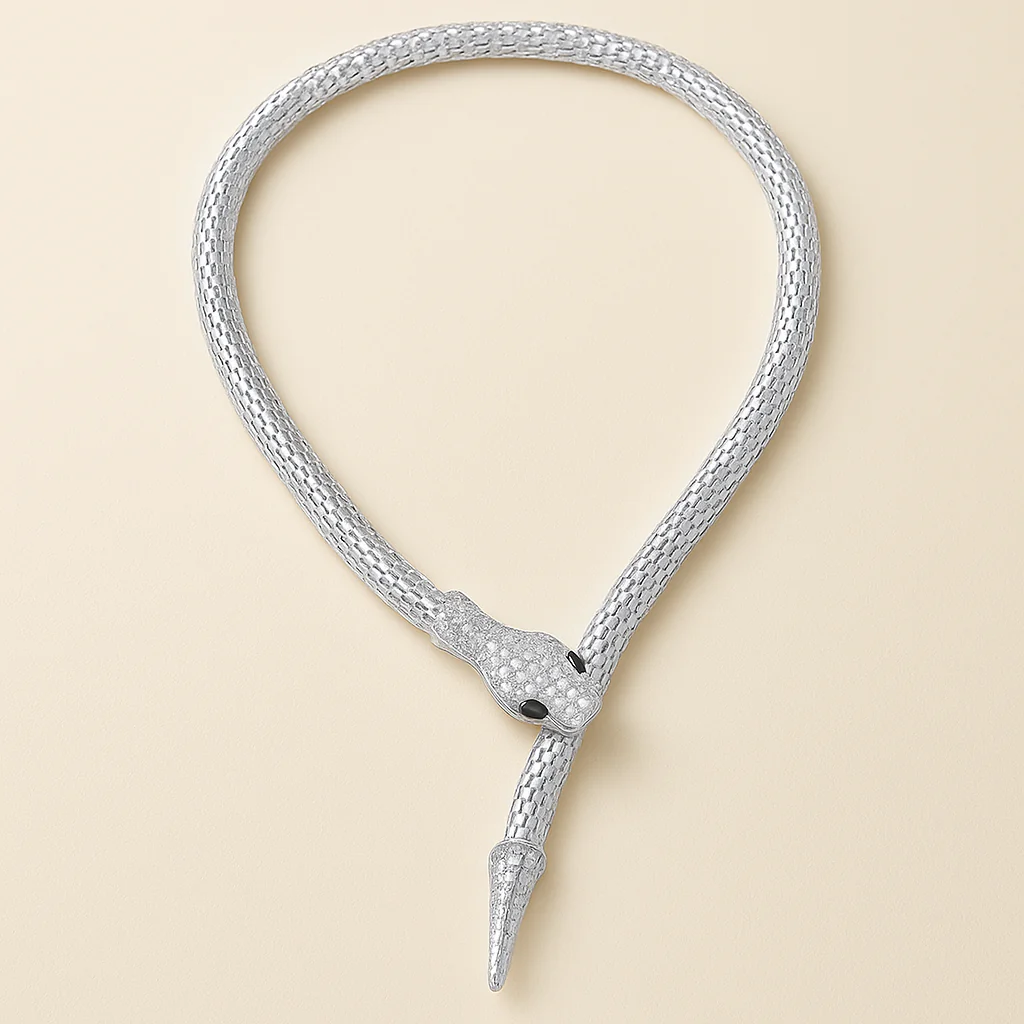 Snake Choker Necklace - Image 2