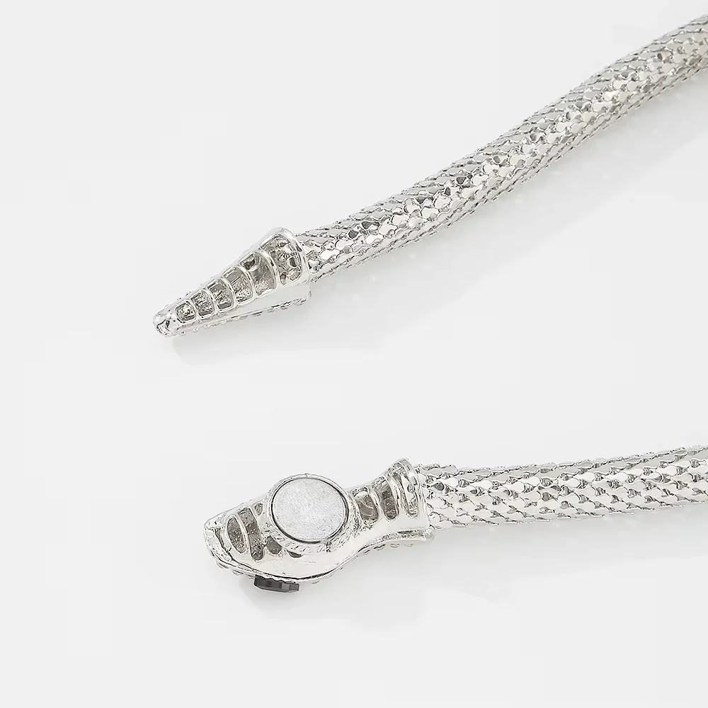 Snake Silver Necklace - Image 3