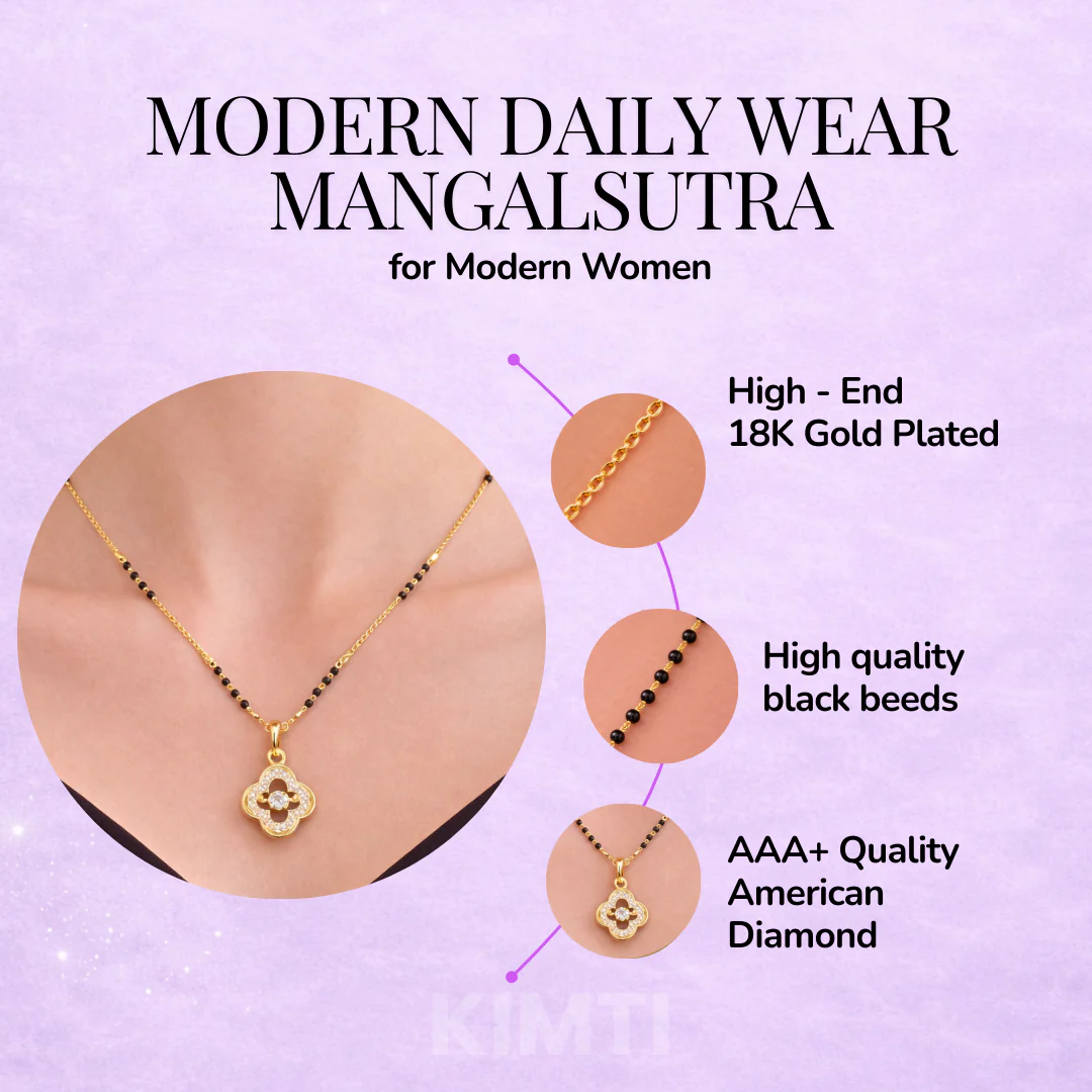 Soft Blossom Mangalsutra - Image 3