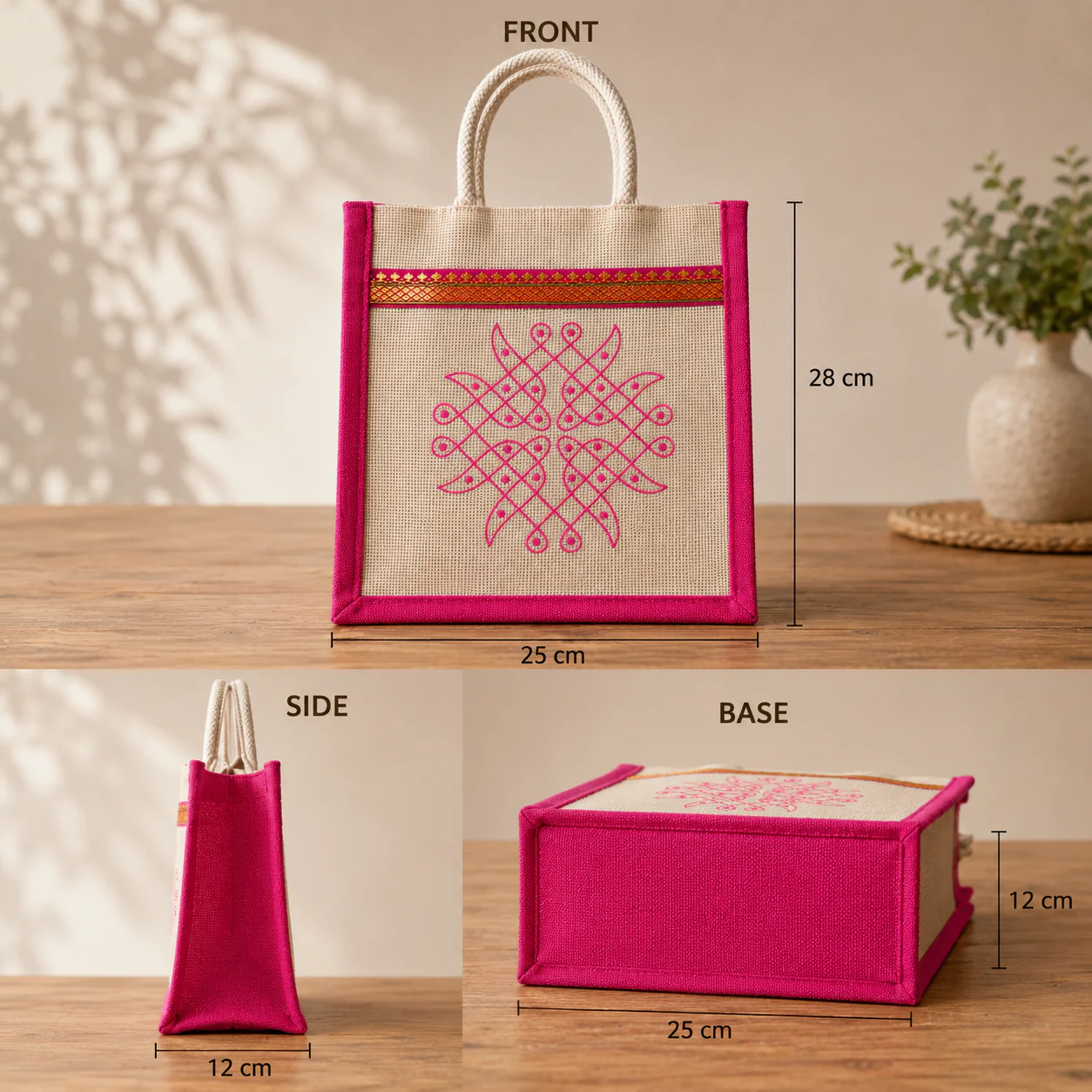 Heritage Inspired Reusable  Tote Bag - Image 5