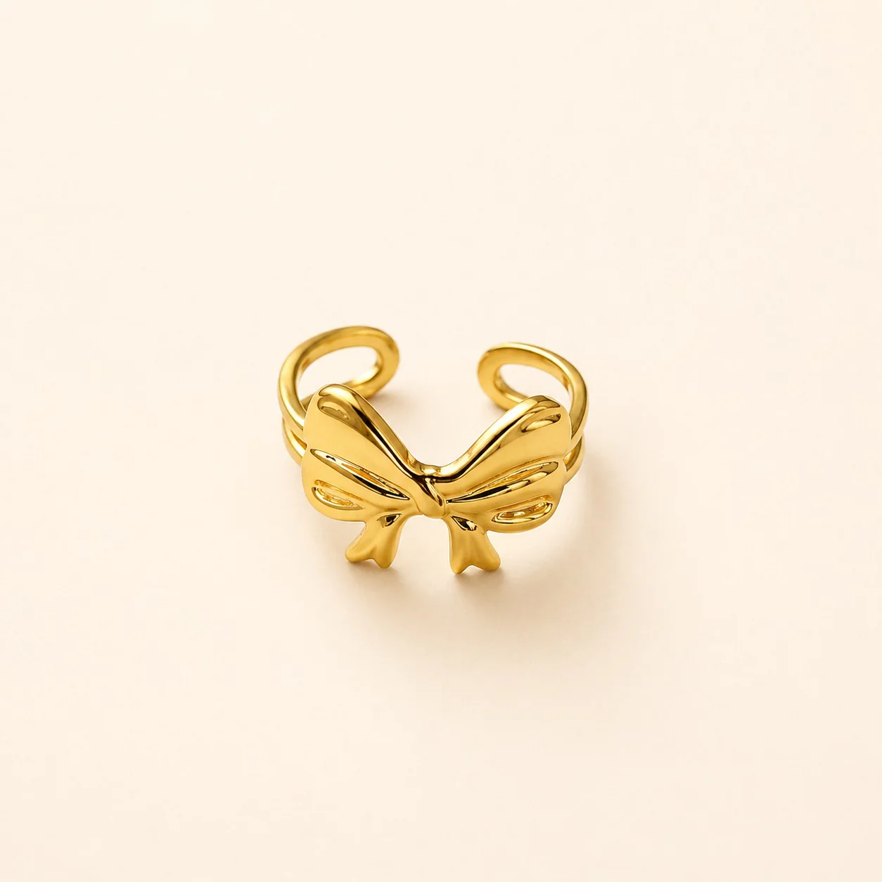 Stylish Butterfly Wing Statement Ring