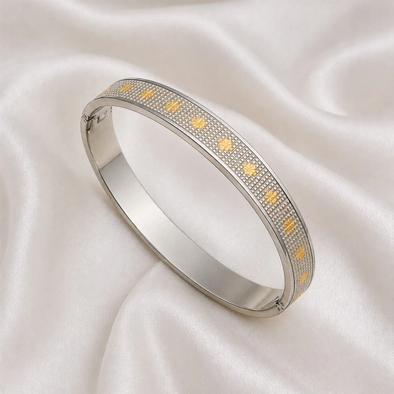 Urban Luxe Dual-Tone Bracelet