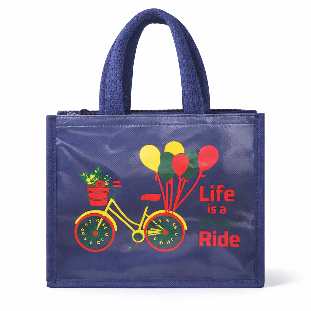 Vibrant Floral Tote Bag - Image 5