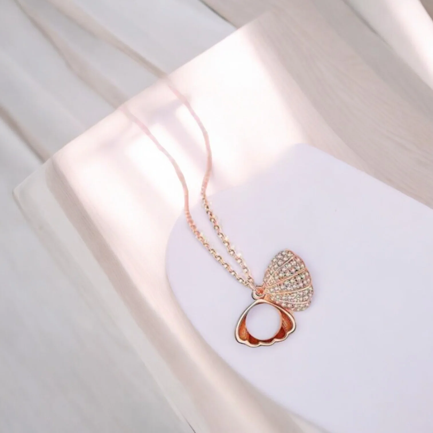 Anti Tarnish White Pearl Necklace - Image 3